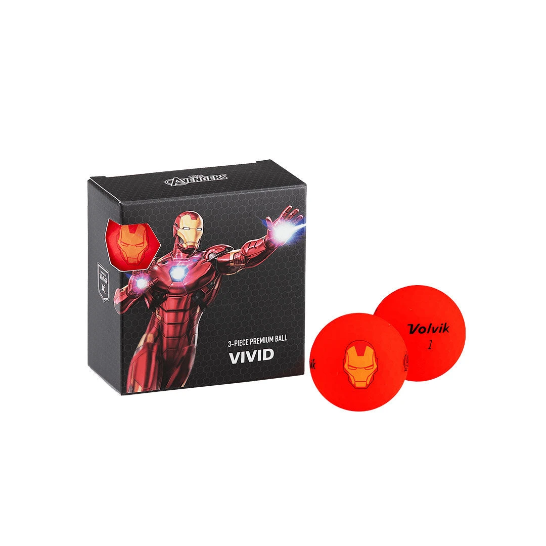 Volvik Marvel Hero 3.0 Golf Balls - 4 Pack 3 Volvik Marvel Hero 3.0 Golf Balls - 4 Pack - Image 3