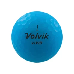 Volvik Vivid Golf Balls - Dozen -Golf Clubs Shop 32404 BLUE 1