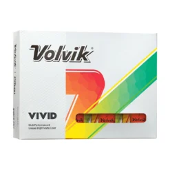 Volvik Vivid Golf Balls - Dozen -Golf Clubs Shop 32404 ORANGE