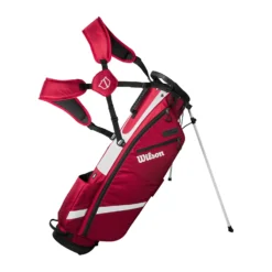 Wilson QS Golf Stand Bag 12 Wilson QS Golf Stand Bag -Golf Clubs Shop 34122 REDWHITEBLACK