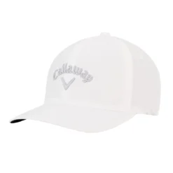 Callaway Stretch Fit 25 Mens Golf Hat -Golf Clubs Shop 34838 WHITE
