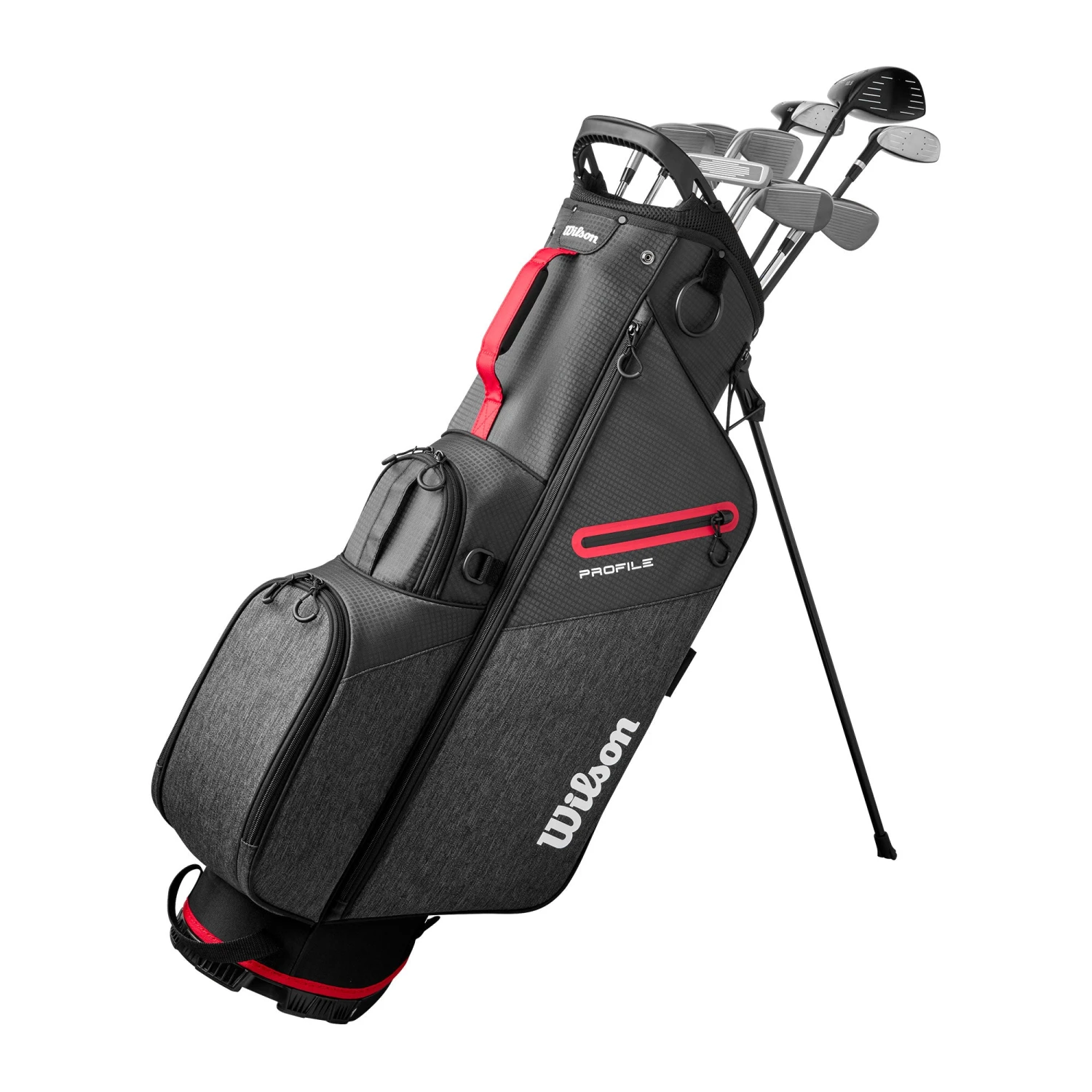 Wilson Profile 11 Piece Teen Right Hand Golf Complete Set - Carry Bag 1 Wilson Profile 11 Piece Teen Right Hand Golf Complete Set - Carry Bag