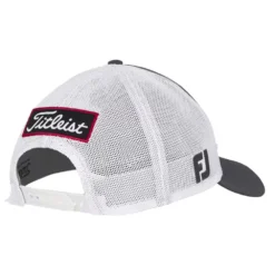 Titleist Tour Performance Mesh Mens Golf Hat 11 Titleist Tour Performance Mesh Mens Golf Hat -Golf Clubs Shop 35227 CHARCOALWHITE 1