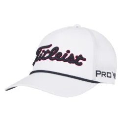 Titleist Tour Rope Mens Golf Hat 14 Titleist Tour Rope Mens Golf Hat -Golf Clubs Shop 35228 WHITENAVYRED