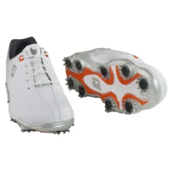 FootJoy D.N.A. Helix White Mens Golf Shoes -Golf Clubs Shop 53316 MEDIUM 1 d9531328 3737 4d4a b7bd 5cd1f4574861