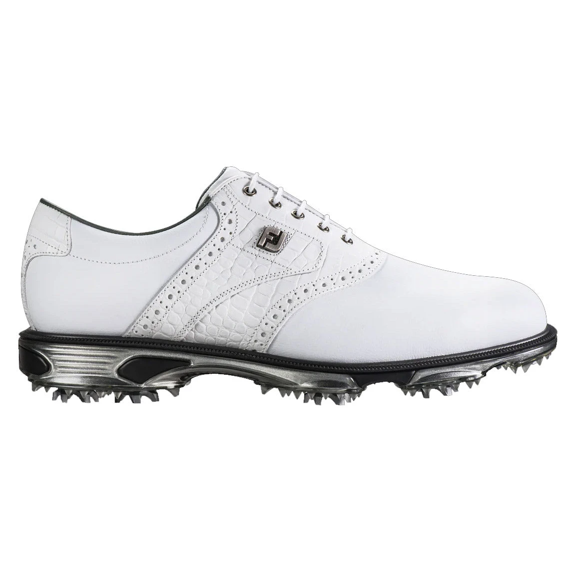 FootJoy DryJoys Tour White Mens Golf Shoes 1 FootJoy DryJoys Tour White Mens Golf Shoes