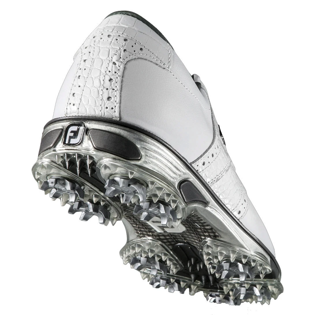 FootJoy DryJoys Tour White Mens Golf Shoes 3 FootJoy DryJoys Tour White Mens Golf Shoes - Image 3