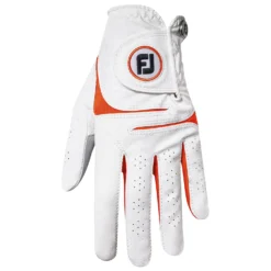 FootJoy WeatherSof Fashion Womens Golf Glove -Golf Clubs Shop 85006 WHITEORANGE 9bee721c bc7f 4700 86ef 79474c51edeb