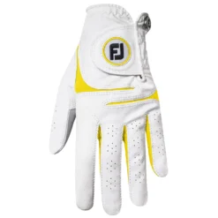 FootJoy WeatherSof Fashion Womens Golf Glove -Golf Clubs Shop 85006 WHITEYELLOW 2fc38f7b 2487 4db4 9b7d 1e1e870449a3
