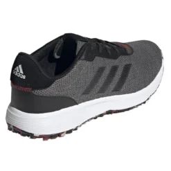 Adidas Golf Adidas S2G Spikeless Mens Golf Shoes -Golf Clubs Shop 85034 BLACKGREYSCAR 3