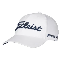 Titleist Tour Performance White Mens Golf Hat -Golf Clubs Shop 85046 WHITENAVY