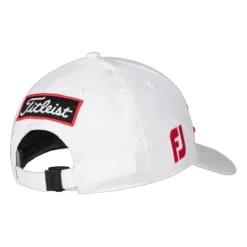 Titleist Tour Performance White Mens Golf Hat -Golf Clubs Shop 85046 WHITERED 1