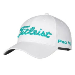 Titleist Tour Performance White Mens Golf Hat -Golf Clubs Shop 85046 WHITETEAL