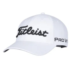 Titleist Tour Performance Staff Mens Golf Hat -Golf Clubs Shop 85048 WHITEBLACK