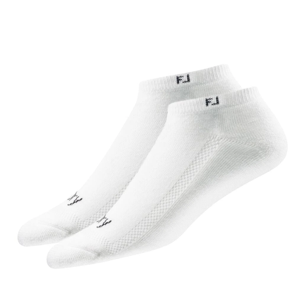 FootJoy ProDry White Womens Low Cut 2 Pack Golf Socks 1 FootJoy ProDry White Womens Low Cut 2 Pack Golf Socks