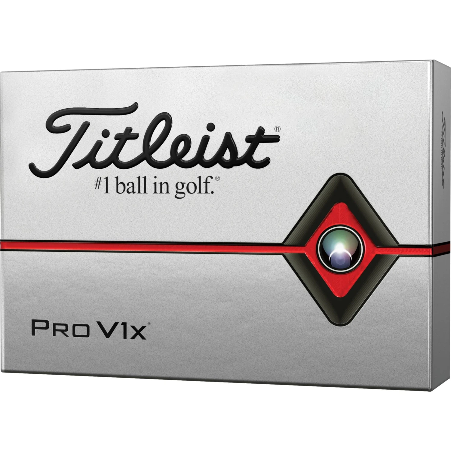 Titleist Pro V1x Golf Balls - Dozen 2020 1 Titleist Pro V1x Golf Balls - Dozen 2020